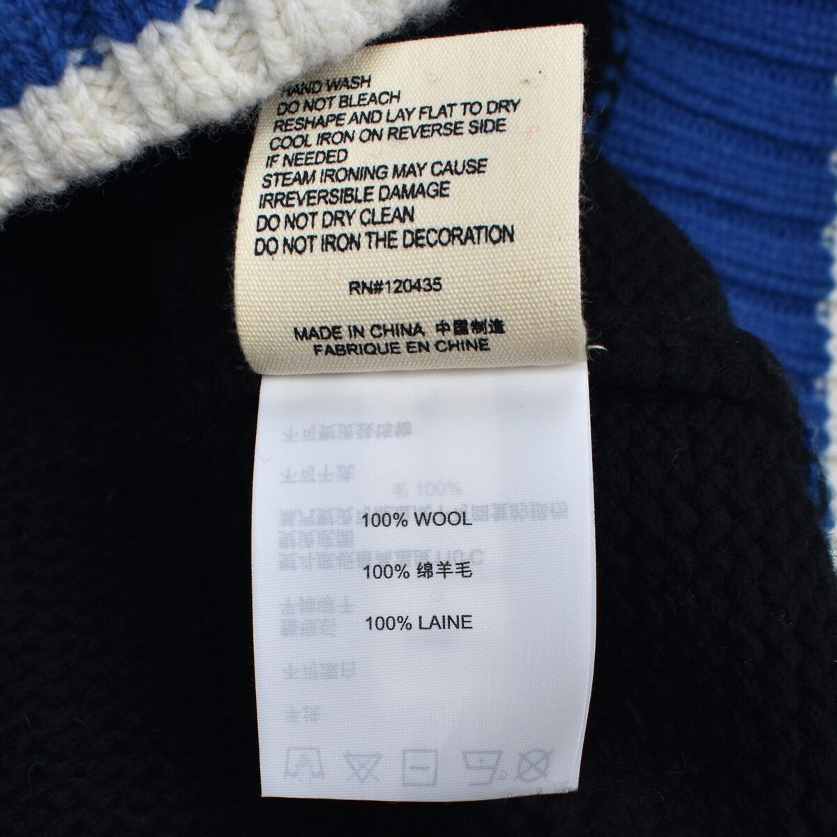 NWT Palace x Evisu Cowichan Intarsia Knit Logo Sweater Men's NWT Palace x Evisu Cowichan Intarsia Knit Logo Sweater Men's