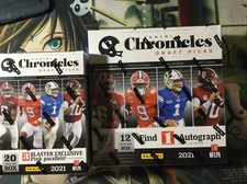 2021 PANINI CHRONICLES DRAFT PICKS FOOTBALL MEGA BOX BLASTER BOX