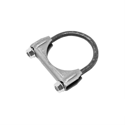 Dynomax HEAVY Duty U-Bolt Exhaust Clamp 2.5'' Diameter Steel 3/8'' Thread 35337