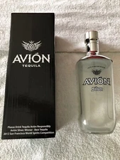 Brand New Avion Tequila Ultra Premium Glass & Stainless Steel Cocktail Shaker