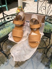Skechers Bobs Desert Kiss Perforated Sandals - Sunny Flair sz 6.5 NEW IN BOX