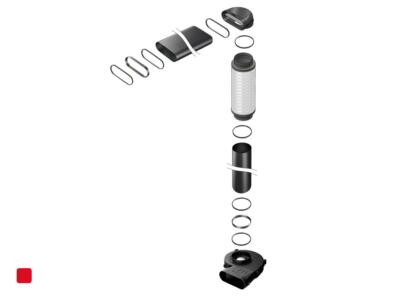 Bora UESDRSL Universal Ecotube Set mit USDR50 und ULS Zubehör Lüftungstechnik