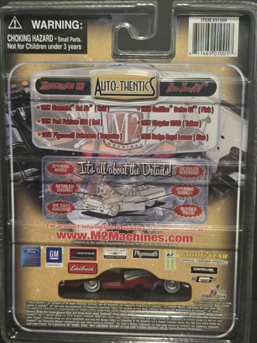 1957 Ford Fairlane 500 (1:64)Castline M2 Machines 2010 Auto-Thentics Rel.11 RARE - Picture 2 of 2