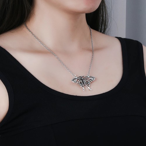 New Butterfly Mamma Mia Pendant Fan Maid Like Yong Donna's Silver Necklace Woman - 第 16/24 張圖片