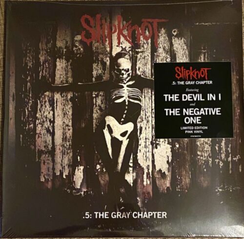 .5: The Gray Chapter by Slipknot (Record, 2022) LIMITED EDITION PINK VINYL