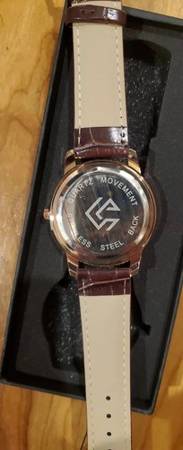 Reloj pulsera movimiento cuarzo trasero acero inoxidable - Imagen 2 de 2