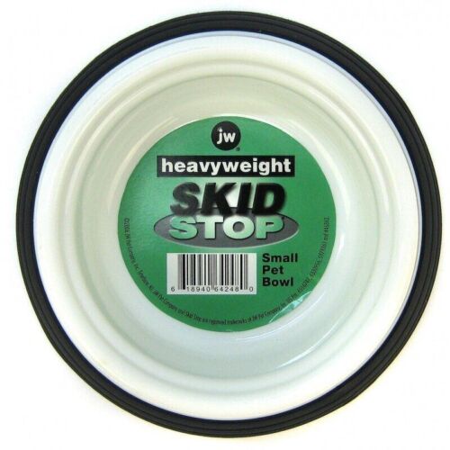 LM-JW Pet Heavyweight Skid Stop Bowl Small - 7" Wide x 1.75" High - Picture 1 of 1