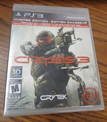 Crysis 3 Hunter Edition PS3 (PlayStation 3, 2013) NEW SEALED 