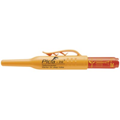 Pica 150/40/SB Ink Deep-Hole Marker Red (3 Pack)