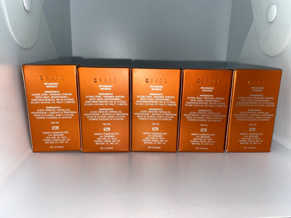 CANDIES 女士香水 5 件 - 5 件 0.18 盎司/5.3 毫升女士香水 — 第 2/2 张图片