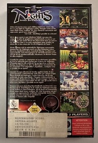 Sega Saturn Nights Into Dreams Complete With Manual - Tested Working