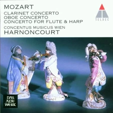 Mozart - Clarinet Concerto; Oboe Concerto; Concerto For Flute & Harp, (CD)