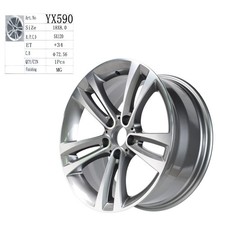 18 X 8 Wheel Rim 12-20 For Bmw 320i 328i 330i 335i 340i 428i 430i 435i 440i 18 X 8 Wheel Rim 12-20 For Bmw 320i 328i 330i 335i 340i 428i 430i 435i 440i