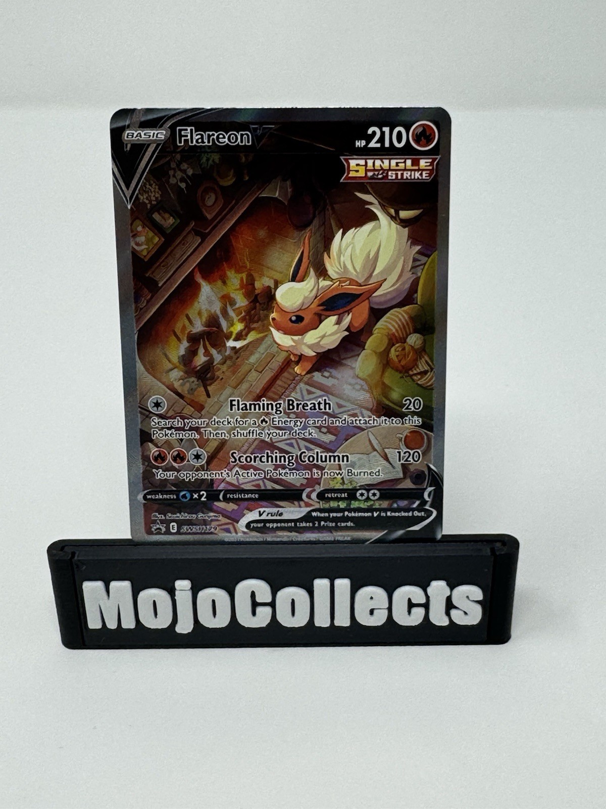 Flareon V – SWSH179 – Black Star Promo – Pokémon Card – NM