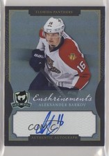 2013-14 Upper Deck The Cup Enshrinements 9/60 Aleksander Barkov #CE-AB Auto 7b5