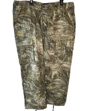 realtree max1-XT green forest Camo pants Cotton blend size 40/42 XL READ NEW