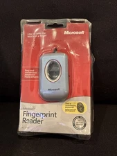 Microsoft Fingerprint Reader USB Model 1033 – Biometric Security Device. Sealed.