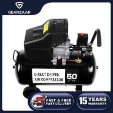 Portable 1800W 50L Air Compressor 9.6 CFM 2.5HP 3000RPM 230V Universal Use Best