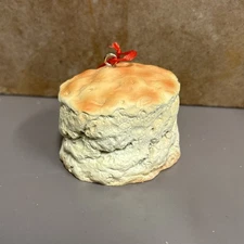 Cracker Barrel World Famous Biscuit Christmas Ornament - 2025 Holiday - New