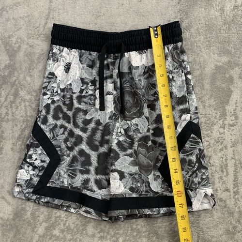Nike Air Jordan Shorts Men Small Mesh Diamond Dri-Fit Basketball Floral FQ2945 - Picture 4 of 12