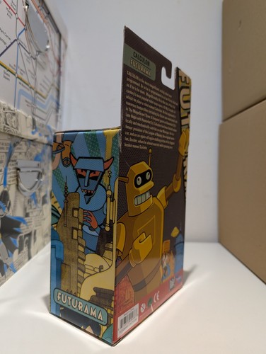 Futurama Toynami Calculon Figure New & Sealed w/ Robot Santa Build-A-Bot Part - Picture 11 of 15