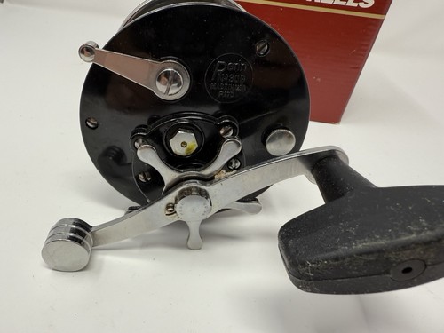 Penn 309M Super Peer Level Wind Fishing Reel Vintage w/ Box, NOS free ship USA - Picture 3 of 7