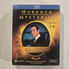Murdoch Mysteries Collection - Seasons 1-4 BLU-RAY 2013 TV SERIES BBC BRAND NEW
