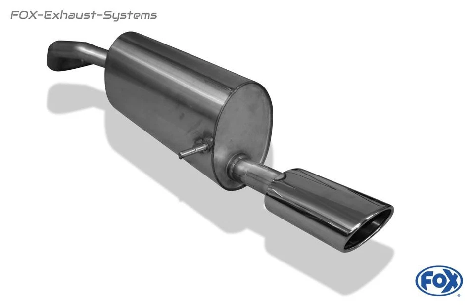 Scarico Sportivo Seat Ibiza 4 Tipo 6J Dal 2008 115x85 Ovale Inclinato - Immagine 4 di 4