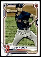 2021 Bowman Tanner Houck Rookie Boston Red Sox #21