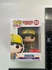 Funko Pop! Television: Dustin #828 Stranger Things Target Exclus +PROTECTOR E4