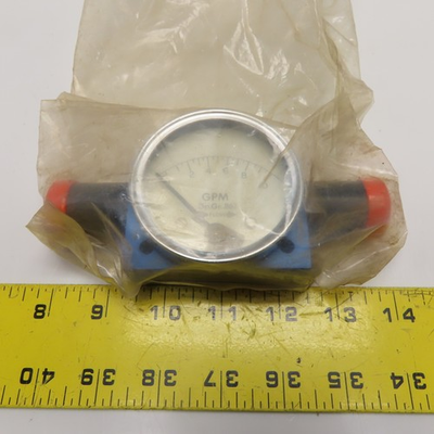 #ad #ad Orange Research 2321FG 1A 2.5L Differential Pressure Flow Meter 0 10 GPM 3000PSI $149.99