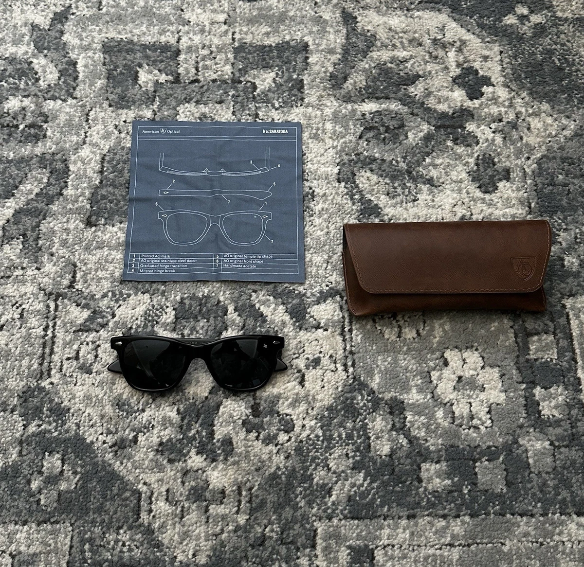 American Optical Plastic Frame Sunglasses for Men for sale | eBay