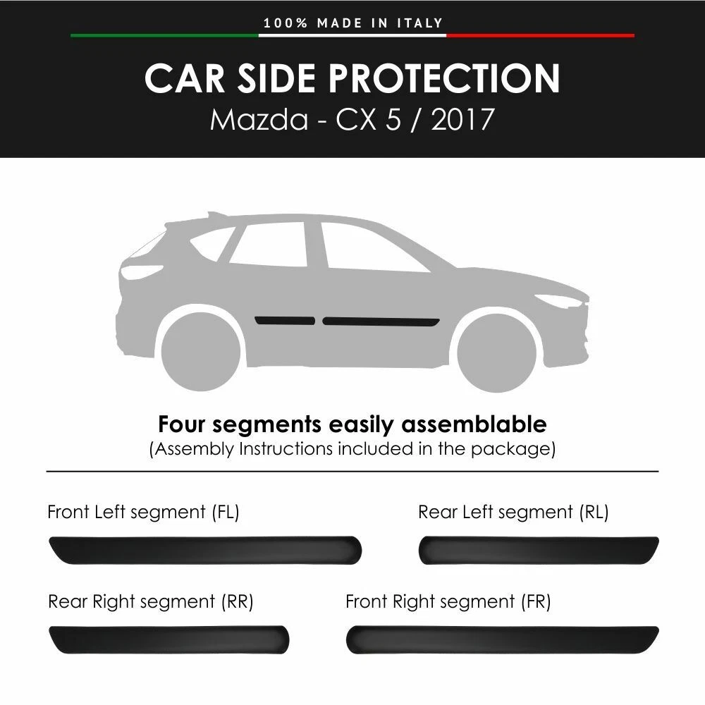 Protezione Anteriore ST008 🚀 per Mazda CX-5 2012-2017 – rendi unica la tua auto