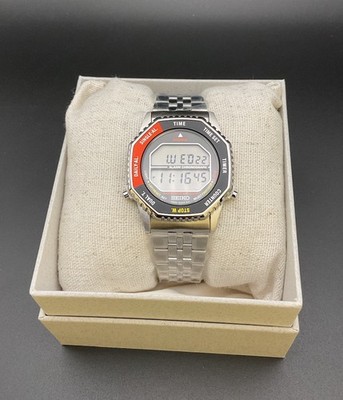 Seiko Rotocall Quartz Chronograph Digital Dial Men's Watch SMGG19