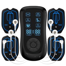 Rechargeable TENS EMS Unit Muscle Stimulator Pulse Massager for Neck Back Arm