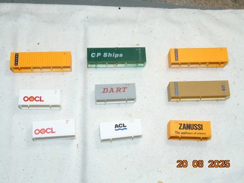 Job lot Graham Farish containers. N gauge