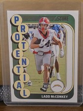 2024 Score - Protential Ladd McConkey #1 (RC)