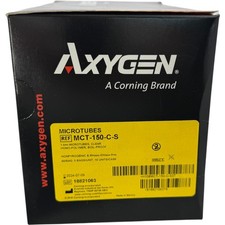 Axygen Corning Microtubes MCT-150-C-S 1.5ml Microtubes, Clear  EXPIRED