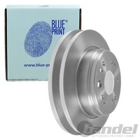2X Blue Print Bremsscheiben Ø282Mm Hinten Passend FÜR Honda FR-V Stream