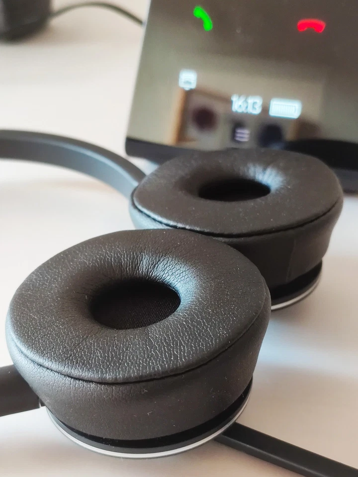 Jabra Engage 75 Stereo Headset - Schwarz mit Station - gebraucht - Bild 3 von 4