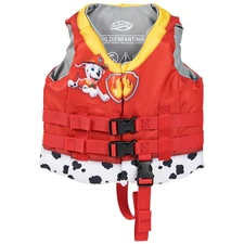 SwimWays Nickelodeon Paw Patrol Learn-to-Swim USCG Approved Kids Life Jacket ...