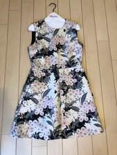 Red Valentino Floral Print Sleeveless Dress