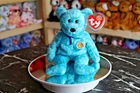TY Beanie Baby - Sparkles the Bear (BBOM) | MWMT | Vintage | Rare