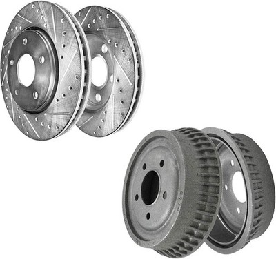 Front & Rear Rotors for 1996-2005 Chevrolet Venture