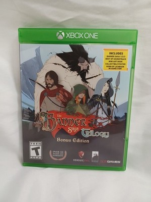 The Banner Saga Trilogy Bonus Edition (XBOX ONE) (Disc plus artbook insert)