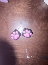 Black Cat Paw Keycap Mechanical Keyboard Pink Beans Squishy Cute