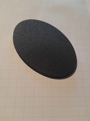 1x 105x70mm Base Oval AoS Tabletop Miniaturen Games Workshop Modellbau Warhammer
