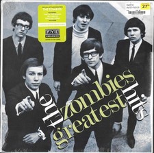 Image of THE ZOMBIES - GREATEST HITS LP - FYE EXCLUSIVE LE - 750 GREEN VINYL - RARE - NEW