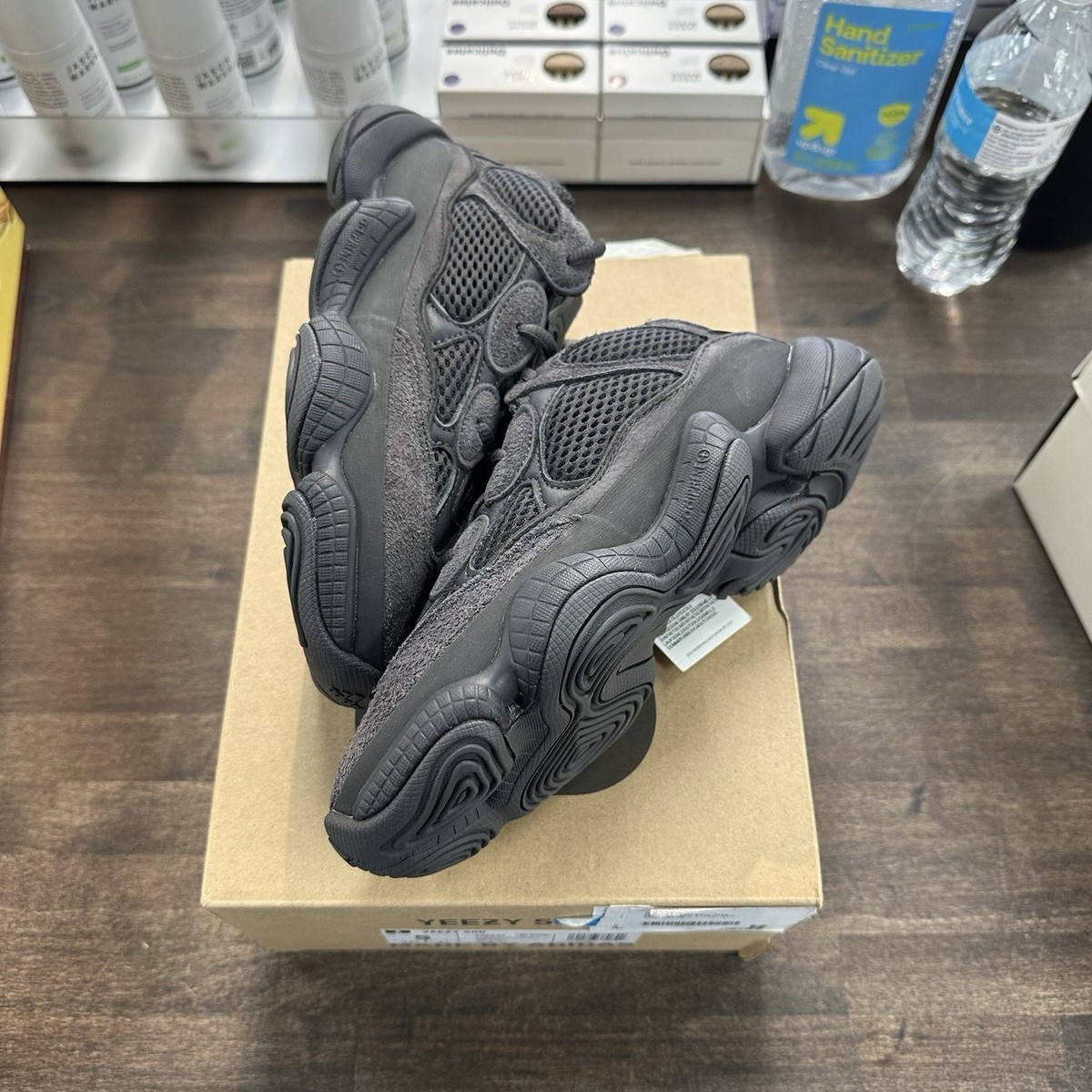 Size adidas Yeezy 500 Low Utility Black (NEW) 191526370842|