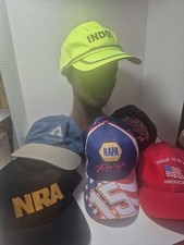 Vintage Hat lot of 6 Snapback Hats. Variety Of Hats - Adjustable For Everyone 